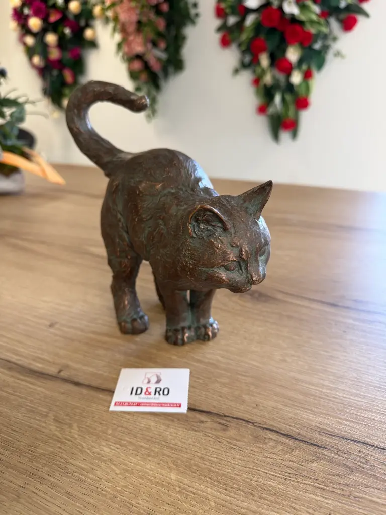 Jeune Chat - ornement en bronze  